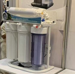 Système de filtration d'eau à osmose inverse à 6 étages, autonettoyant, en acier inoxydable, <span class=keywords><strong>300</strong></span> <span class=keywords><strong>GPD</strong></span>, pour camping-car, hôtel, voiture et usage extérieur - Product Image 3