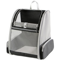 Sac de transport pliable pour animaux de compagnie, grande capacité, en polyester, pour chat et chien, design tendance, fermeture éclair, vente en gros