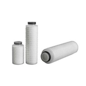 Fiabilité 30 pouces cartouche plissée hydrophile de fluorure de polyvinylidène de compatibilité chimique - Product Image 3