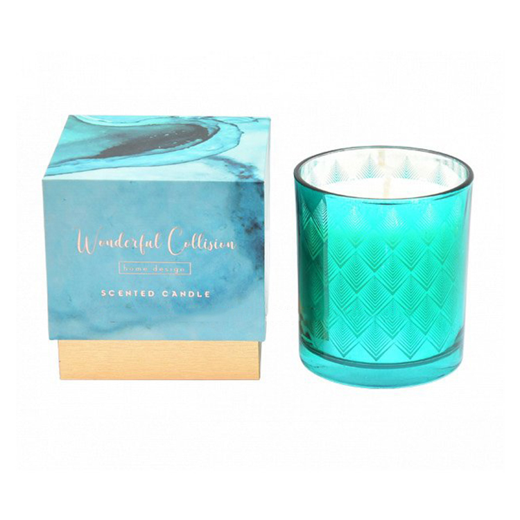 Label Custom Gift Decorative Dry Flower Glass Jar Gel Wax Scented Jelly Candles 13