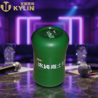 Tasse à dés en cuir en plastique 5 barre de support de dés KTV divertissement plateau à dés accessoires de jeu de famille de fête