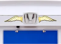 Nouvelles ailes d'ange pour voiture, ailes d'aigle, autocollants en métal 3D, adaptés à tous les véhicules, accessoires de décoration de voiture