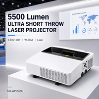 Projecteur laser UST WUXGA 1920x1200 5500 lumens 80-120 pouces pour l'éducation