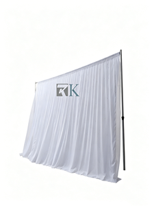 ระบบผ้าม่านอลูมิเนียมคุณภาพสูงพร้อมขาตั้งสำหรับฉากหลังงานแต่งงาน - Product Image 1