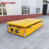 Chariot de transfert électrique entièrement automatique sans rail pour usine, robot AGV industriel 10T