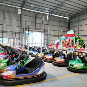 Coches de parachoques comerciales para interiores/exteriores Coches de parachoques de parque de atracciones de fibra de vidrio para niños para centros comerciales - Product Image 1