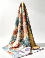 Supermarket Shelf Pack Microfiber Sand Free Towel Assorted Print Wholesale