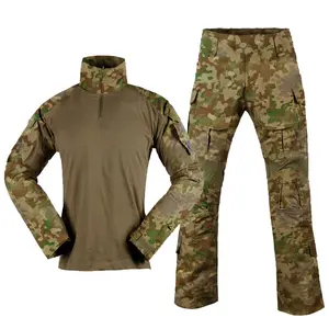 Tuta sportiva sportiva sportiva in Nylon per allenamento all'aperto da combattimento G3 mimetica mimetica rana uniforme tattica