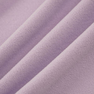 OEM&ODM Hoge Kwaliteit Geborsteld Suèdeachtig Zacht Rib Dralon Weefsel 95% Polyester 5% Spandex 260g Op Bestelling Gemaakt voor Kleding Nachtkleding - Product Image 4