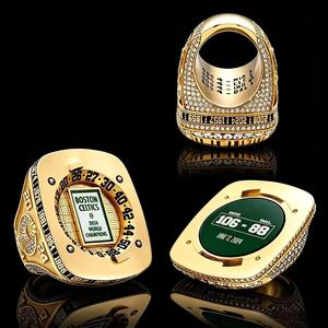2024 - Sortie officielle de la bague de championnat des Boston Celtics - Bague commémorative sportive pour les fans - Product Image 3