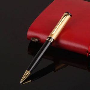 Hot-Selling 1.0mm Black Metal Ballpoint <b>Pen</b> for Business Signatures Unique Patterns with Custom Logo for Office Use or Gifts - Product Image 2