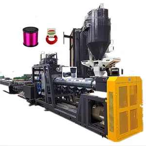 Pet Bottles Recycle Polyester monofilament Making Machine / Pet Flakes To filament Production Line