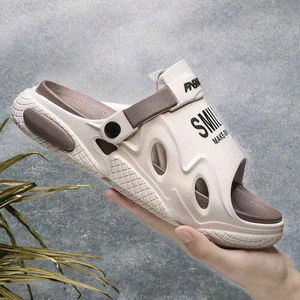 Chaussons de sport antidérapants légers et tendance, imprimés en couleur, pour l'intérieur, l'extérieur, la plage, les vacances, l'usage domestique, avec semelle intérieure en EVA - Product Image 3