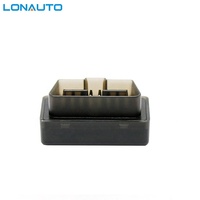 V06H4K OBD con interruptor Herramienta de escaneo para automóviles ELM327 Bluetooth 4,0 iOS 25K80 OBD2 MINI herramientas de vehículo BUENAS herramientas de diagnóstico de automóviles