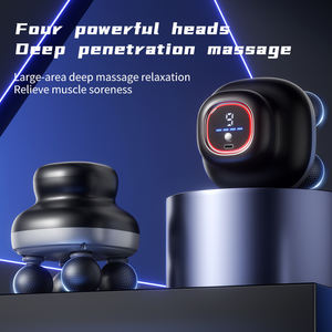 Yixuan Elektrische Faszien-Massagepistole mit 4 Köpfen zur Muskelentspannung für Rücken und Schultern, Tiefengewebe-Perkussionsmassagegerät - Product Image 6