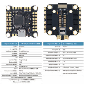 Controlador de vuelo Surpass Hobby F405 V3 y controlador de velocidad eléctrico S55A <span class=keywords><strong>4</strong></span> en 1 ESC para Dron FPV - Product Image 6