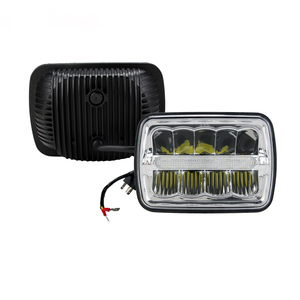 ไฟหน้า LED สี่เหลี่ยมคุณภาพสูงขนาด 5 * 7 นิ้ว 35 วัตต์พร้อมไฟสูง / ต่ําและไฟจอดรถสําหรับเครื่องจักรกลการเกษตร - Product Image 6