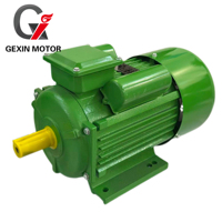 Moteur monophasé industriel Gexin CE 0,37 kW 0,5 CV 2800 tr/min pour pompe à eau 220 V 110 V 50 Hz 60 Hz Corps en fonte