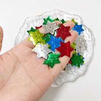 Paillettes étoiles en PVC PET lâches, taille 26 mm, multicolores, pour décorations de fête et de Noël, fournitures de bricolage pour adultes