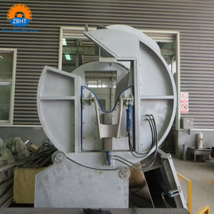 Boîte de contention rotative automatique certifiée Halal ZBHT pour bovins – Équipement d'étourdissement humain et efficace pour abattoir - Product Image 1