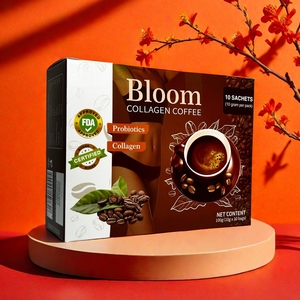 กาแฟคอลลาเจนสำเร็จรูปเพื่อสุขภาพสำหรับผู้หญิง ดื่มง่าย แคลอรีต่ำ ไขมันศูนย์ ผลิตภัณฑ์ขายส่งยอดนิยมจากแอฟริกา รับผลิตแบรนด์ส่วนตัว - Product Image 2