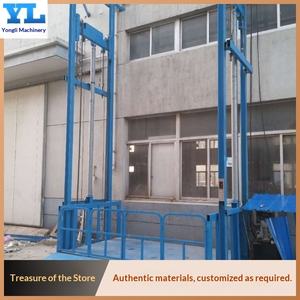 Elevador de Mercancías Tipo Riel, Plataforma Elevadora Hidráulica para Almacén o Taller, Elevador de Mercancías Fijo Especial de Gran Tamaño - Product Image 1