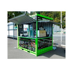 Conteneur d'expédition Café utilisé <span class=keywords><strong>de</strong></span> Chine Mobilier commercial moderne <span class=keywords><strong>en</strong></span> <span class=keywords><strong>bois</strong></span> 1 Set Ice Kiosk Shopping Mall - Product Image 1