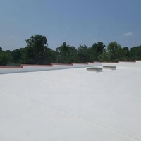 Membrane d'étanchéité de toiture en caoutchouc TPO de haute qualité, résistante aux UV, épaisseur 60 mil, rouleau de 10x100 pieds, pour toiture en métal, béton, bois, terrasse