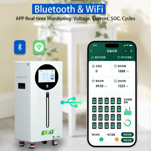 ระบบแบตเตอรี่สำรองพลังงานแสงอาทิตย์แบบออฟกริด ESG 51.2V 100AH 5kWh พร้อมหน้าจอสัมผัส ระบบ BMS 8000 รอบการใช้งาน ตัวเลือก WIFI/บลูทูธ - Product Image 3