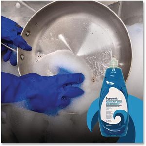 Détergent à vaisselle manuel Boardwalk BWK4856 38 oz, parfum Fresh Breeze (8/carton) - Product Image 2