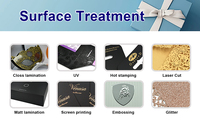 Boîte cadeau magnétique gothique en forme de cercueil, personnalisable avec logo imprimé, emballage rigide mat pour faux cils, bijoux de piercing et coffrets cadeaux