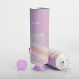 Factory Direct Price Plastic PE Squeeze Soft Tube 200ML 250 ML Packaging Hand Lotion Face Cream Cosmetic Bottle Packaging