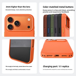 Coque de téléphone portable tendance en tissu technique pour iPhone 17 Pro Max – Vente en gros de housses tendance en tissu technique - Product Image 4