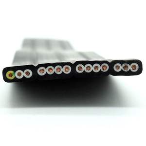 <span class=keywords><strong>Câble</strong></span> plat flexible en cuivre TVVB, gaine PVC, industriel, indice de protection IP67, basse tension, pour commande d'ascenseur - Product Image 4