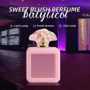 Perfume al por Mayor de Alta Gama, 100 ml, Larga Duración, <span class=keywords><strong>Aroma</strong></span> Original Árabe, Fresa Dulce, Floral, Leche, para <span class=keywords><strong>Mujer</strong></span>, Color Rosa Ruborizado - Product Image 2