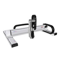Actuador lineal de dos ejes personalizable, mesa de estructura cruzada motorizada de escenario Xy, Sistema de Posicionamiento multieje, guías lineales