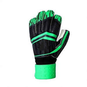 Unisex Full <b>Finger</b> PU Goalkeeper Gloves With Non Slip Palm Adjustable Wrist <b>Strap</b> Breathable Soccer Football Sports Gloves - Product Image 6
