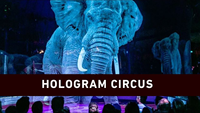 Écran de projecteur de maille holographique Transparent grand écran de Projection d'hologramme 3D écran de gaze Holo pour la scène