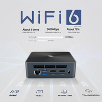 Mini PC Beelink SEi10 Intel Ice Lake I3-1005G1 8G512G 64 bits avec système d'exploitation Windows 10, ordinateur de bureau industriel pour le bureau, les jeux, Ubuntu Linux