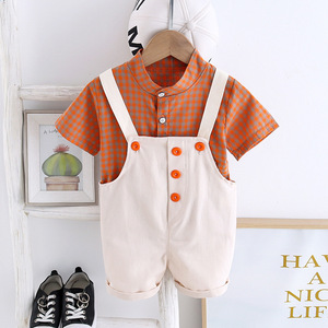 Nouveau Design Enfants Vêtements Garçons Enfants Jogger Pantalon Pour Hommes Combinaisons Formelles Ensemble <span class=keywords><strong>2</strong></span> pièces Ensembles - Product Image 5