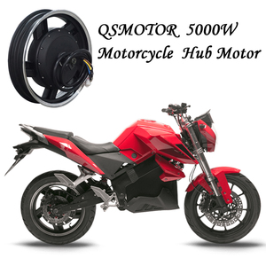 SiAECOSYS QSMOTOR 17X3.5inch 5000W 72V 100kph Hub Motor Power <strong>Train</strong> <strong>Kits</strong> for Electric Motorcycle - Product Image 6