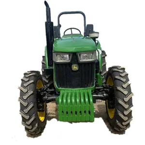 Trattore agricolo usato John 95hp Deere con cabina di buona qualità/condizione in vendita trattore agricolo