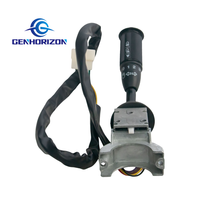 Interruptor Combinado de Columna de Dirección Genhorizon 252913249 860166494, Conector Redondo de Nueve Pines para Cabina de Cargadora de Ruedas Serie 50