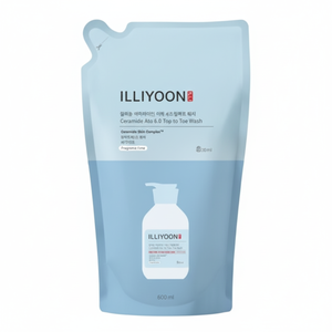 อิลลิยอน เซราไมด์ อาโต 6.0 ท็อป-ทู-โท มอยส์เจอร์ไรซิ่ง วอช ไร้กลิ่น 500 มล. น้ำยาทำความสะอาดผิวกายแบบรีฟิล 1 ชิ้น ลดราคา - Product Image 1