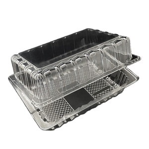 Sản Xuất Rõ Ràng Nhựa Dùng Một Lần Trái Cây <span class=keywords><strong>Container</strong></span> Bản Lề Nắp Trái Cây Tươi Vỏ Sò Trái Cây Đóng Gói Cho Rau Dâu Tây - Product Image 2