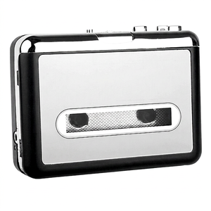Reproductor de MP3 con Captura de Casetes USB, Inversión Automática, Sonido Estéreo de Alta Fidelidad, Mega Bajos, Diseño Portátil para Uso en Casa y Auto - Product Image 1