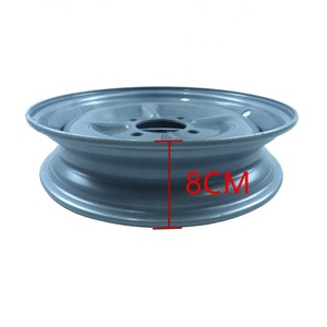 Motocicleta y Triciclo de buena calidad al por mayor 400-12 <span class=keywords><strong>llantas</strong></span> traseras llanta de rueda de acero - Product Image 4