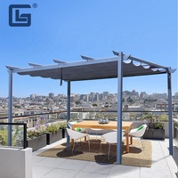 Pergola de table en toile pliable de taille Standard, 3x4, toit en Pergola, offre spéciale