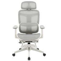 Chaises de bureau ergonomiques de direction, pivotantes, entièrement en maille, à dossier haut, confortables, fabriquées par le fabricant