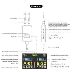ميكروفون لاسلكي محمول باليد من ديديمي SKM9000 بنمط قلبي واتصال XLR للاستخدام في الكاريوكي - Product Image 4